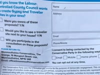 Police: No action over Monmouth MP's gypsy site leaflet