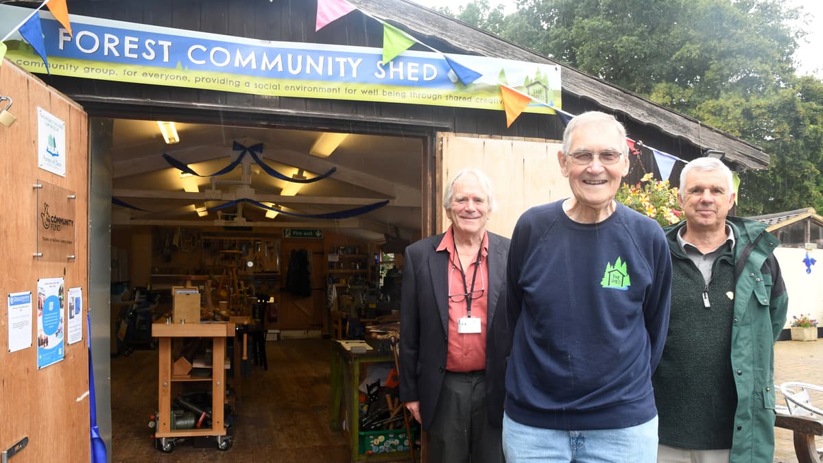 Forest Community Shed has new home in Lydbrook 