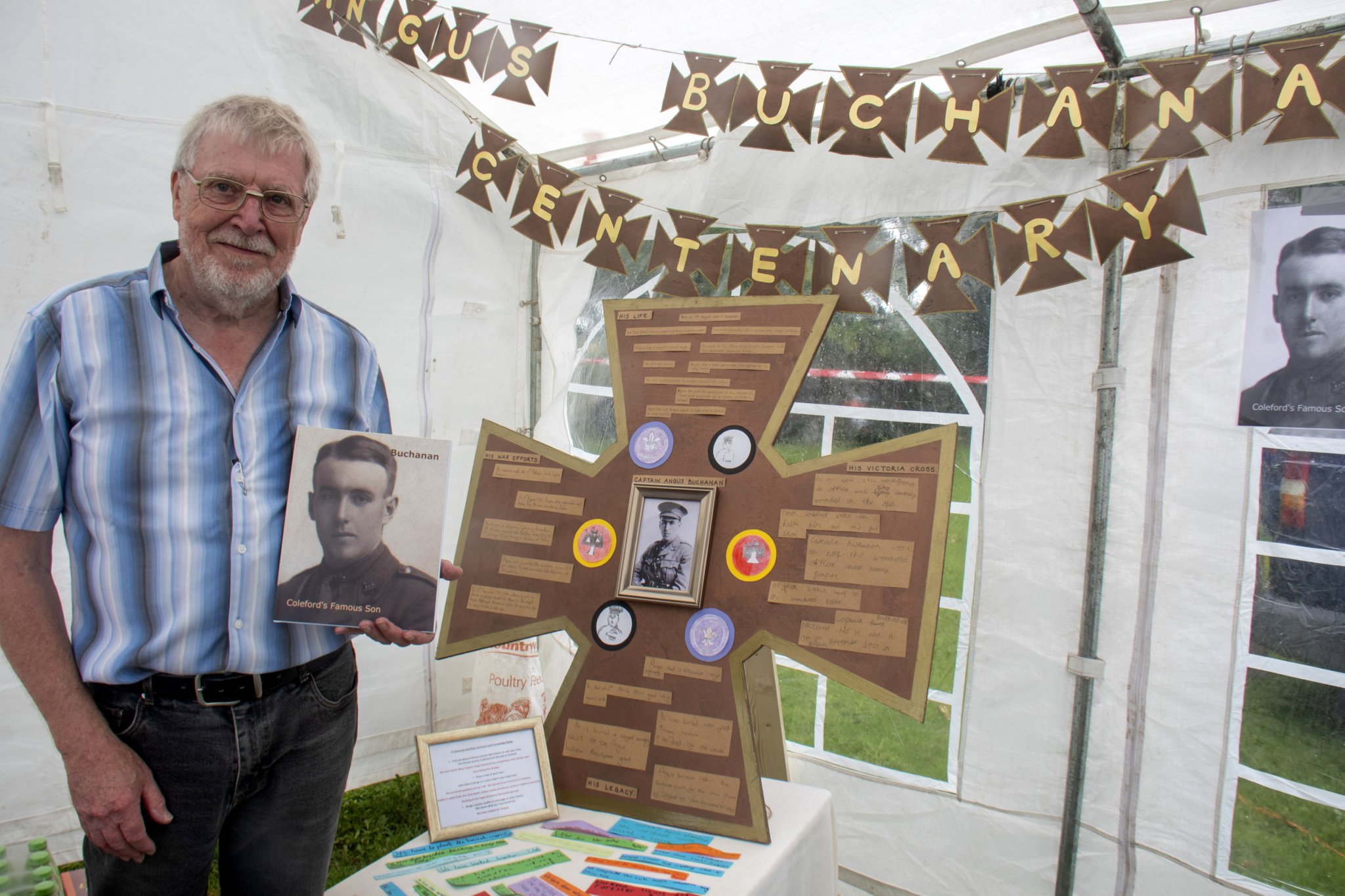 Coleford marks a century of the Angus Buchanan VC Recreation Ground