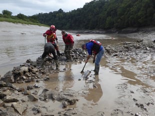 A Roman crossing of the River Wye?