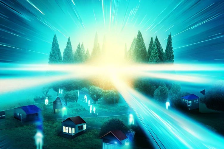 Superfast internet forest