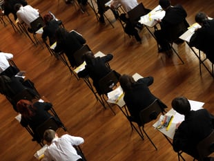 Tumbling number of high performing GCSE students in Gloucestershire