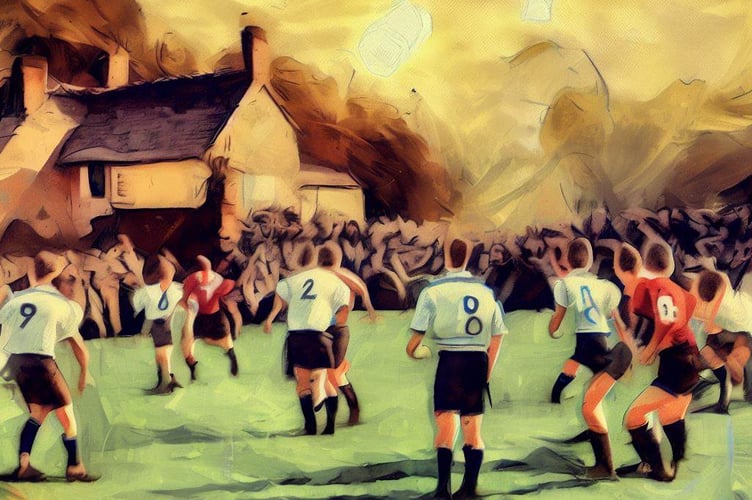 UK rugby match