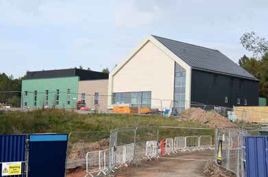 The new Forest Community Hospital is taking shape