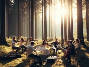 Exploring orchestral music in the Forest of Dean and Wye Valley