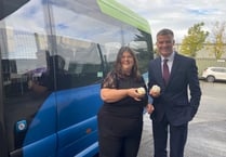 Forest MP Harper rides The Robin to Lydney with service set to expand
