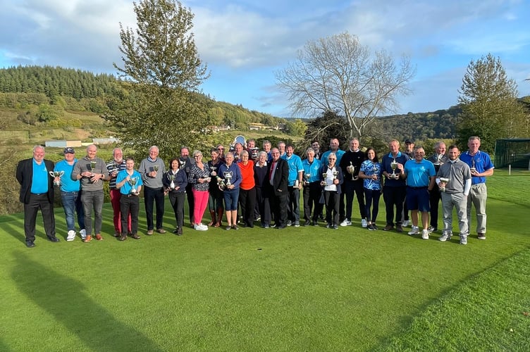 Golf club presentation day goes with a real swing...