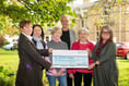 Art in Penallt organisers show their support for local charities