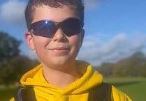Top fundraiser Dante completes first 5k run for Children in Need