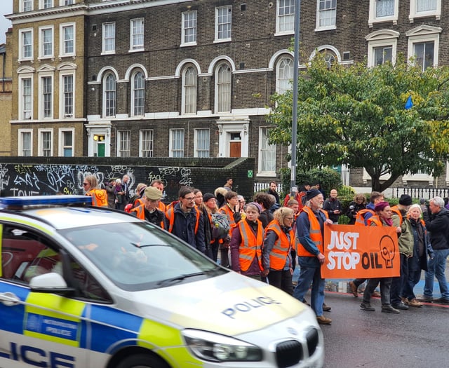 Lydney activists held for part in Just Stop Oil slow walking protest