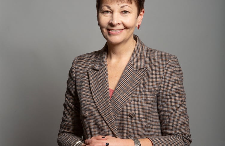 Former Green Party leader and MP for Brighton Pavilion Caroline Lucas is set to speak at an event in Cheltenham this week