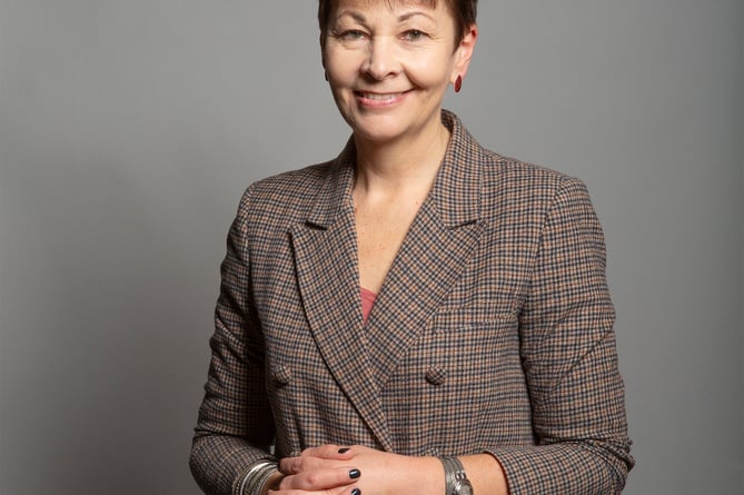 Former Green Party leader and MP for Brighton Pavilion Caroline Lucas is set to speak at an event in Cheltenham this week
