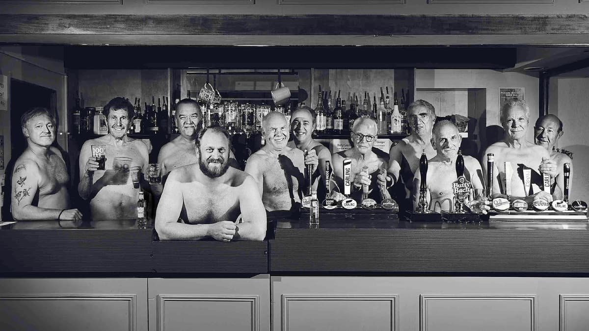 Grumpies bare (nearly) all in calendar to raise funds for Newnham Club 