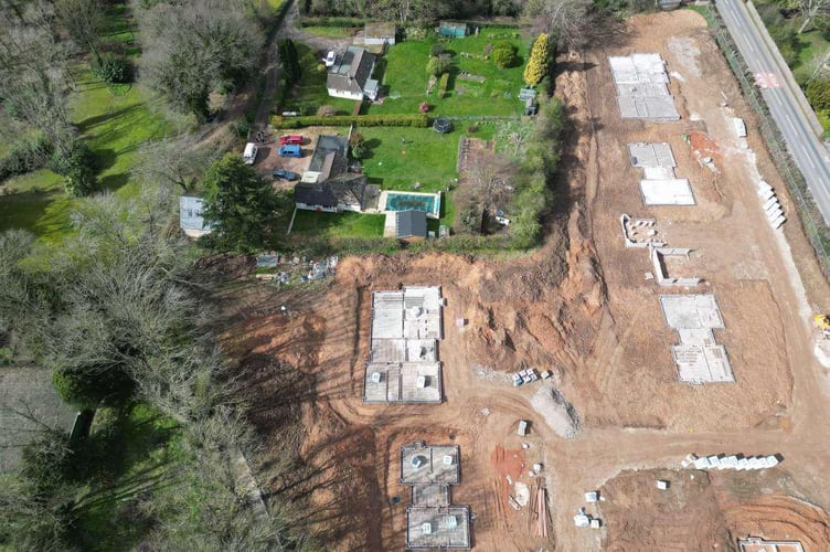 The proposed development site at Gorsley