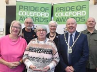 Volunteers honoured at annual Pride of Coleford awards