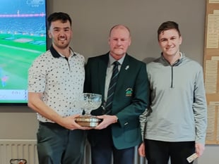 Derek Parker Trophy win at Forest Hills for Scott and Ryan
