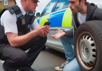 Minsterworth man fined hundreds for driving with bald tyre