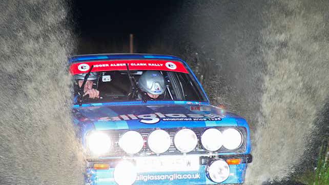 Robin Sims Rally First in class and overall 19th for Hopkins and Wise in Roger Albert ...