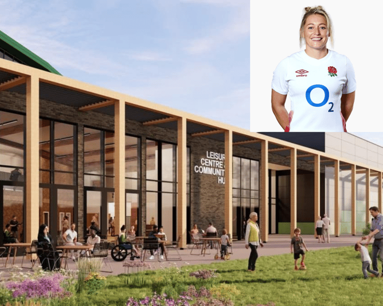 Berry Hill Councillor Tim Gwilliam has proposed the new sports centre at Five Acres be named after England rugby player Natasha 'Mo' Hunt