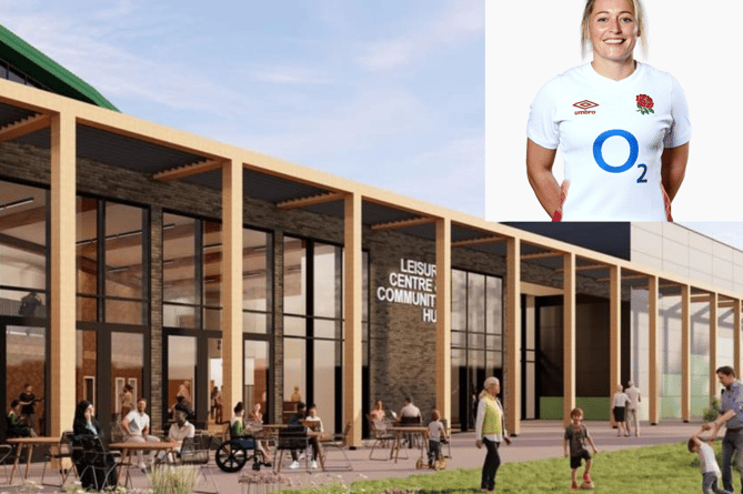 Berry Hill Councillor Tim Gwilliam has proposed the new sports centre at Five Acres be named after England rugby player Natasha 'Mo' Hunt