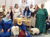 Christmas came early at Victoria Centre with nativity and funding
