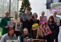 Two Rivers staff donate more than 100 gifts for children at Christmas