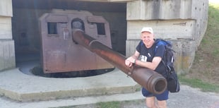 Marcus walks 'in the footsteps of heroes' to raise £5,000 for soldiers