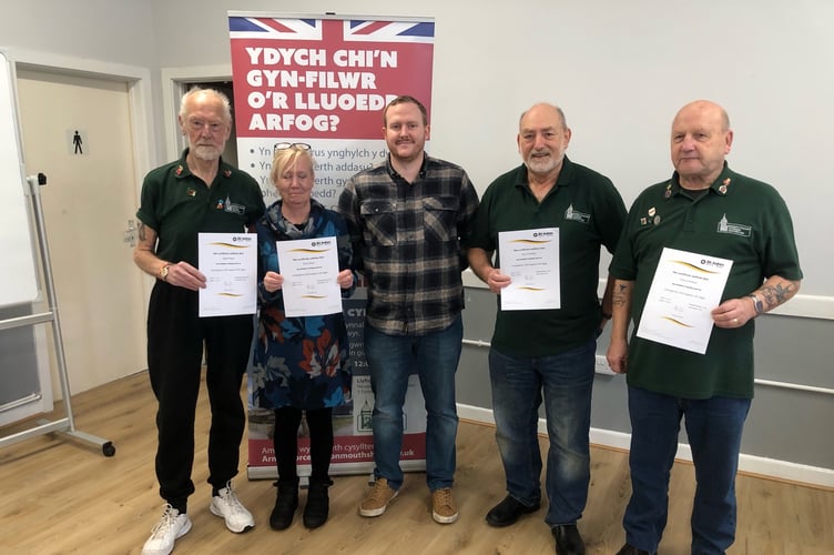 Monmouthshire veterans’ skills save life