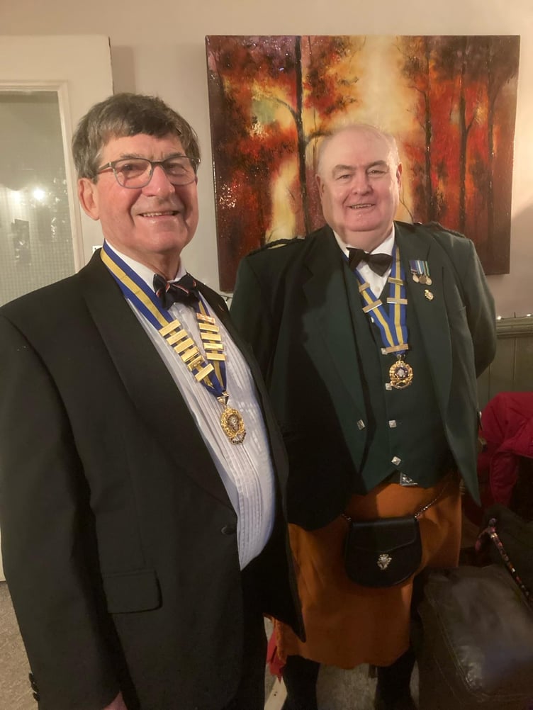 Nick Taylor and Garry Mills