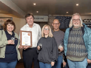 National award for efforts to save pub