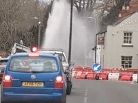 Burst water main adds to Monmouth traffic chaos