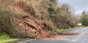 Landslip closes A40 eastbound from Dixton roundabout