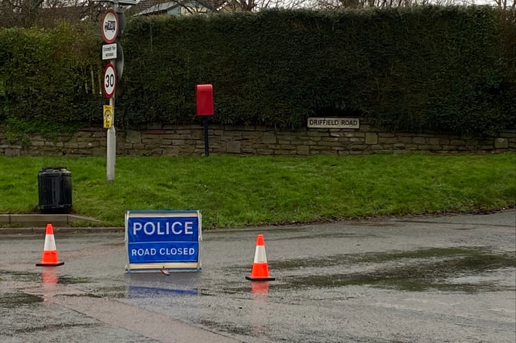  Driffield Road to Highfield Road closed 