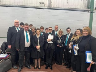 Parkend Silver Band has great success in the ODBBA
