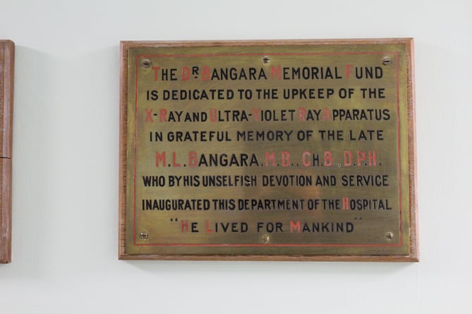 Dr Bangara plaque x-ray