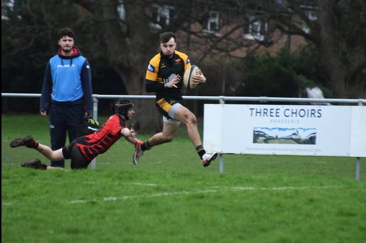 Jacob Ivell was among Newent's scorers at Hereford. Library picture by Georgina Gardiner