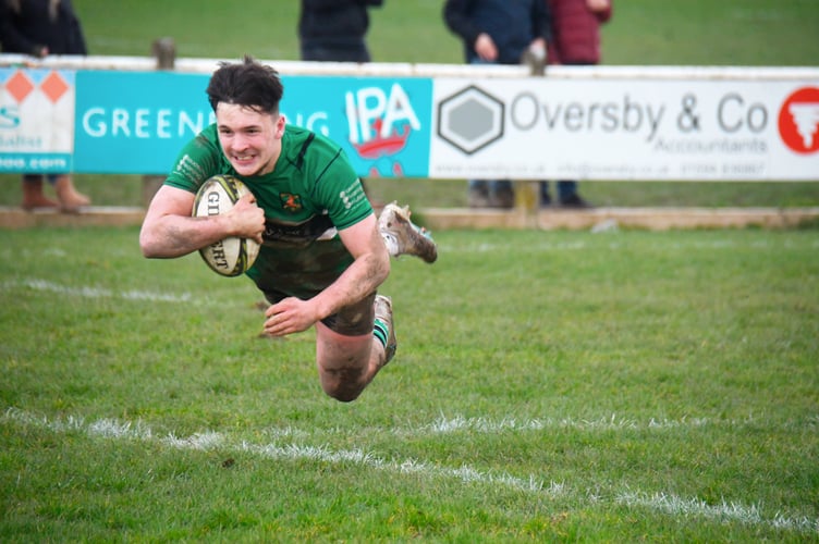 Ryan Chappell scored two tries for Drybrook (Library picture)