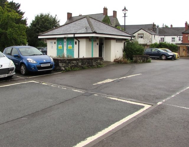 Usk Maryport car park toilets