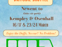Take the bus to see the daffodils of Newent