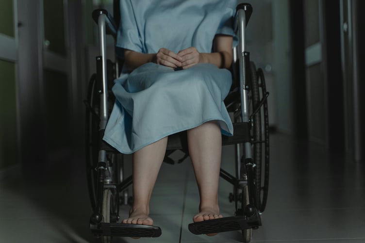 Patient waiting in hospital