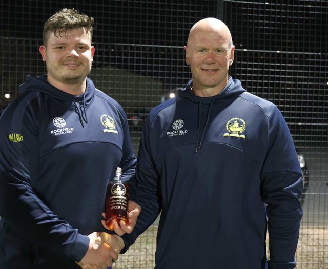 Shaun lands club's Player of Month award