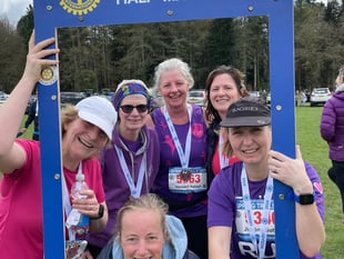 Forest half marathon backs charities