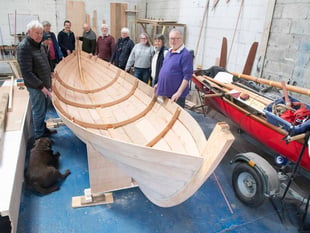 Lydney boat project on a roll
