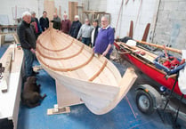 Lydney boat project on a roll