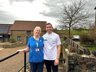 Ex-Wye Valley man runs marathon for charity