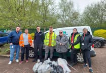 Forest of Dean District Council and BASF join forces in Forest Vale litter-pick
