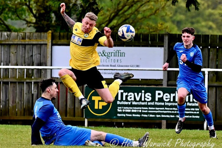 Kyle Taylor scored for Newent.