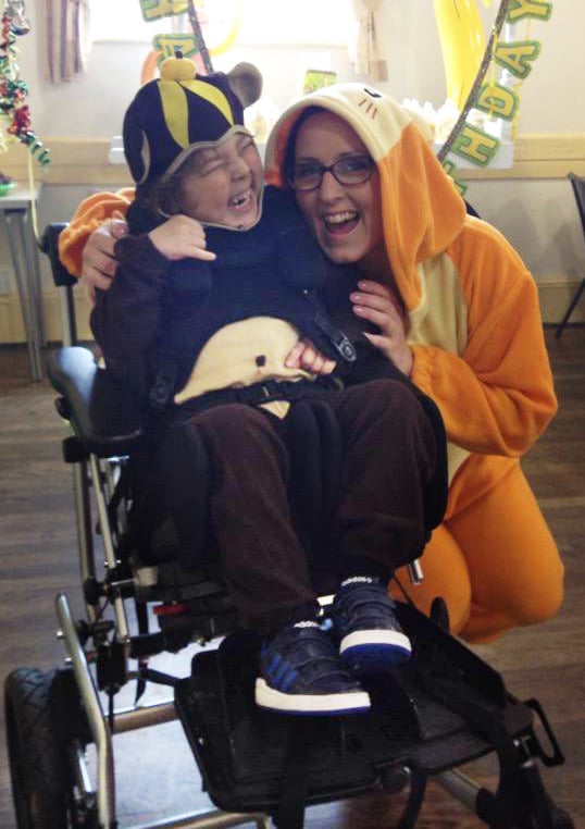 mother and son