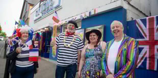 Coleford supports Olly with Eurovision party