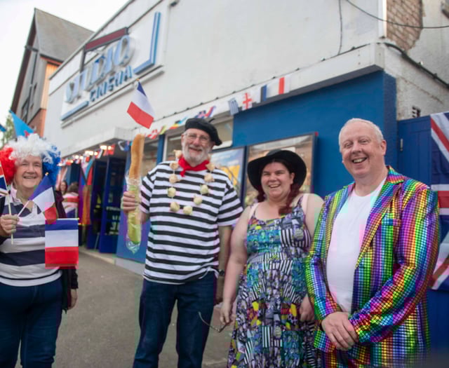 Coleford supports Olly with Eurovision party